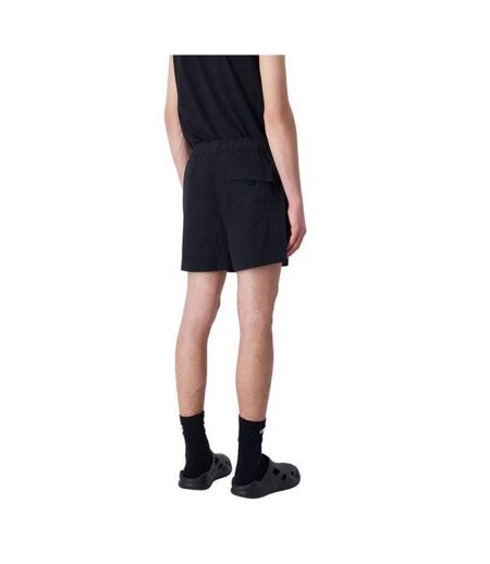 Short De Bain Motif/style Logo Brodé Homme Noir Champion