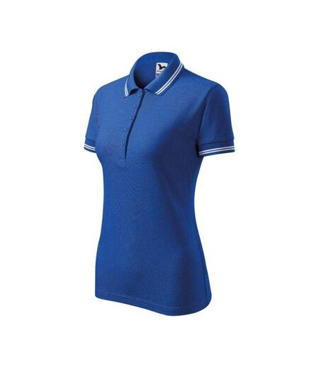 Womens/ladies Adler Urban Polo Shirt Royal Blue Malfini