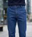 CHALLENGER MACK2 — Jean poche biais bleu stone : le confort denim au quotidien-1