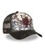 Casquette trucker imprimée avec filet et logo brodé Sakura Waves Rock'n Free Life-4