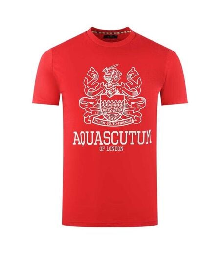 T-shirt London Aldis Homme Rouge Aquascutum