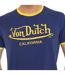 T-shirt  homme en coton stretch col rond avec print devant Blast Vondutch-2