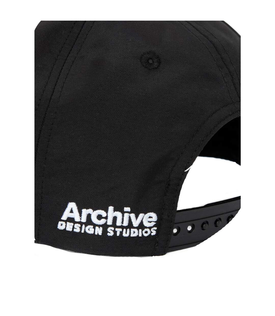 Casquette de baseball capital homme noir Archive Design Studios-3