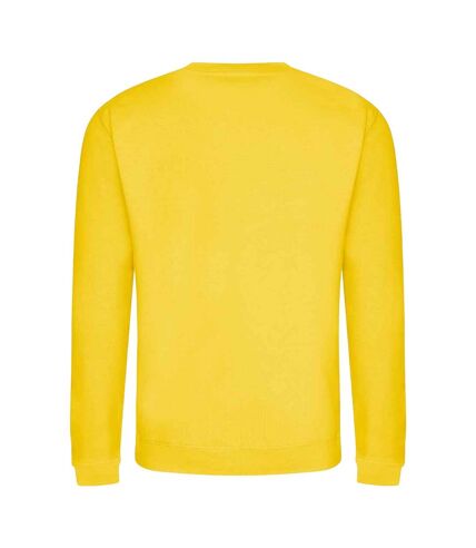 Sweatshirt unisexe jaune Awdis