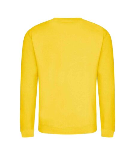 Sweatshirt unisexe jaune Awdis