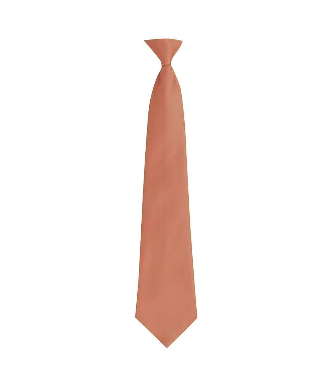 Cravate À Clipser Homme Taille Unique Orange Premier-1