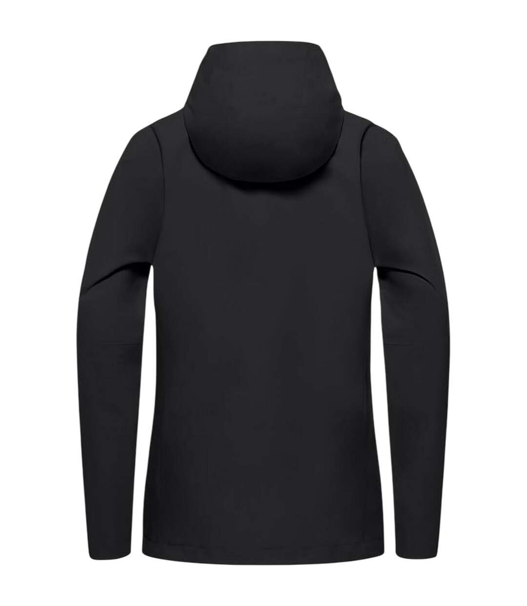 Womens/ladies Trailtime Waterproof Jacket Black Jack Wolfskin-3