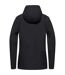 Womens/ladies Trailtime Waterproof Jacket Black Jack Wolfskin-3