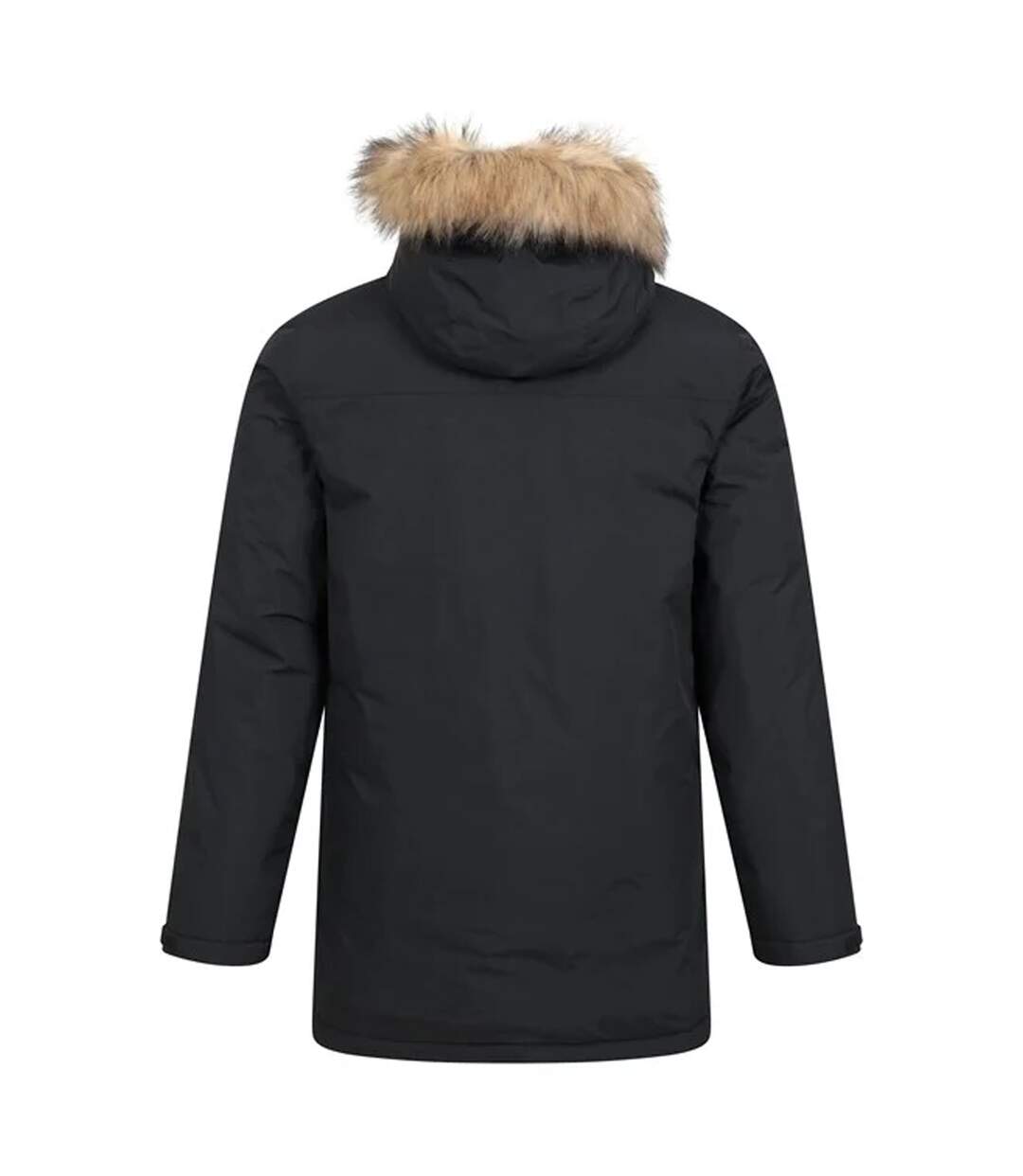 Mens Traverse Hybrid Waterproof Jacket Black Mountain Warehouse-2