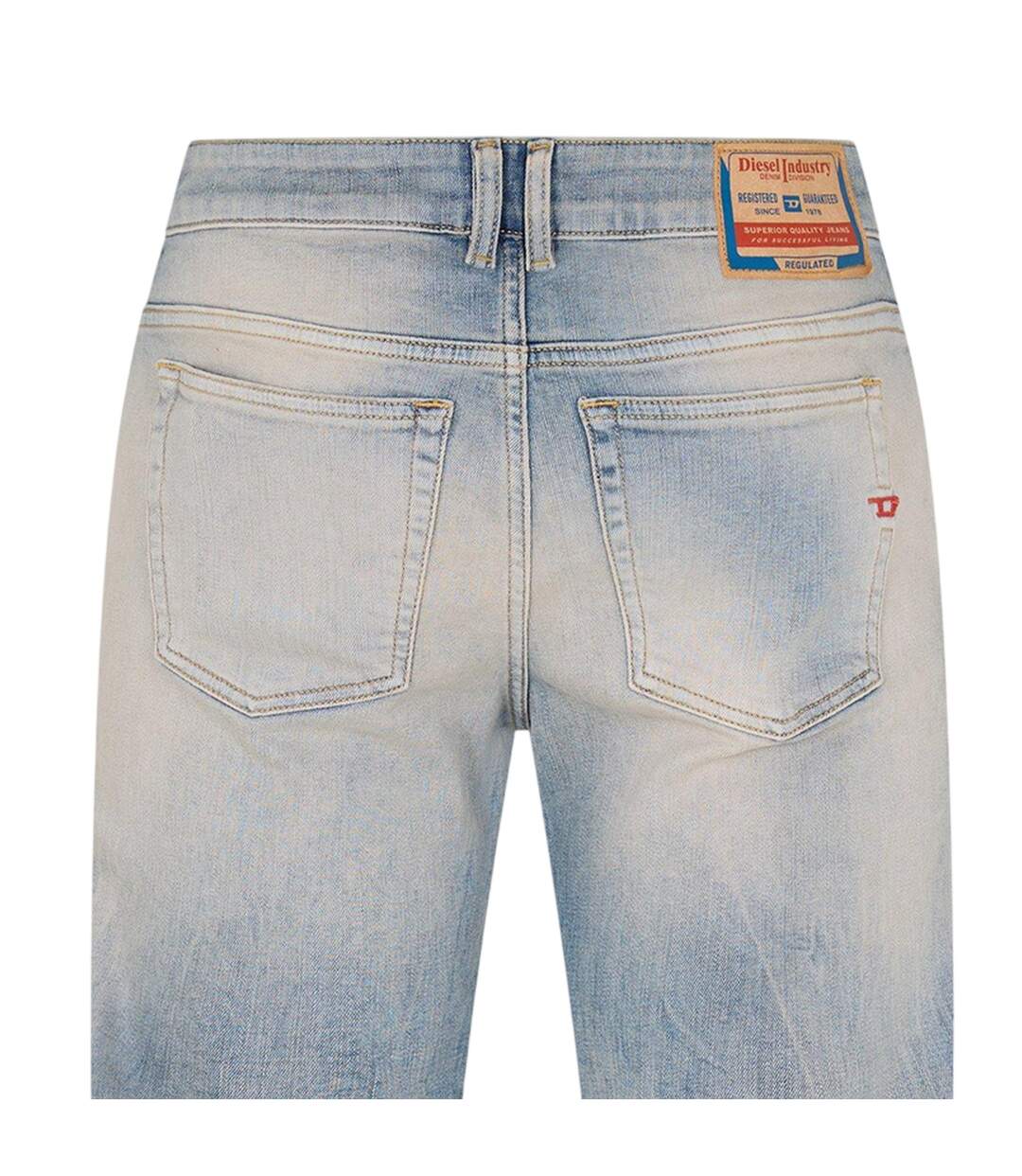 Jean D-finitive Homme Bleu Diesel-4