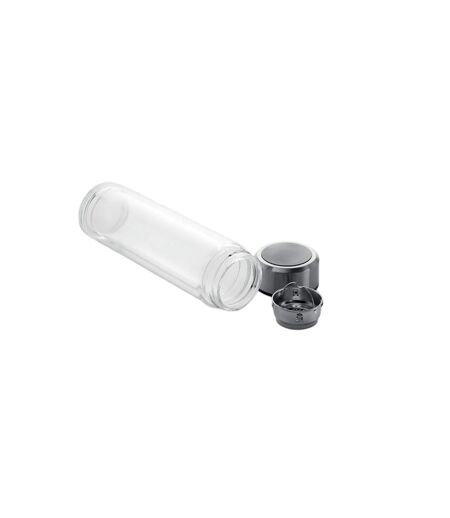 Pole glass thermometer water bottle one size transparent MidOcean