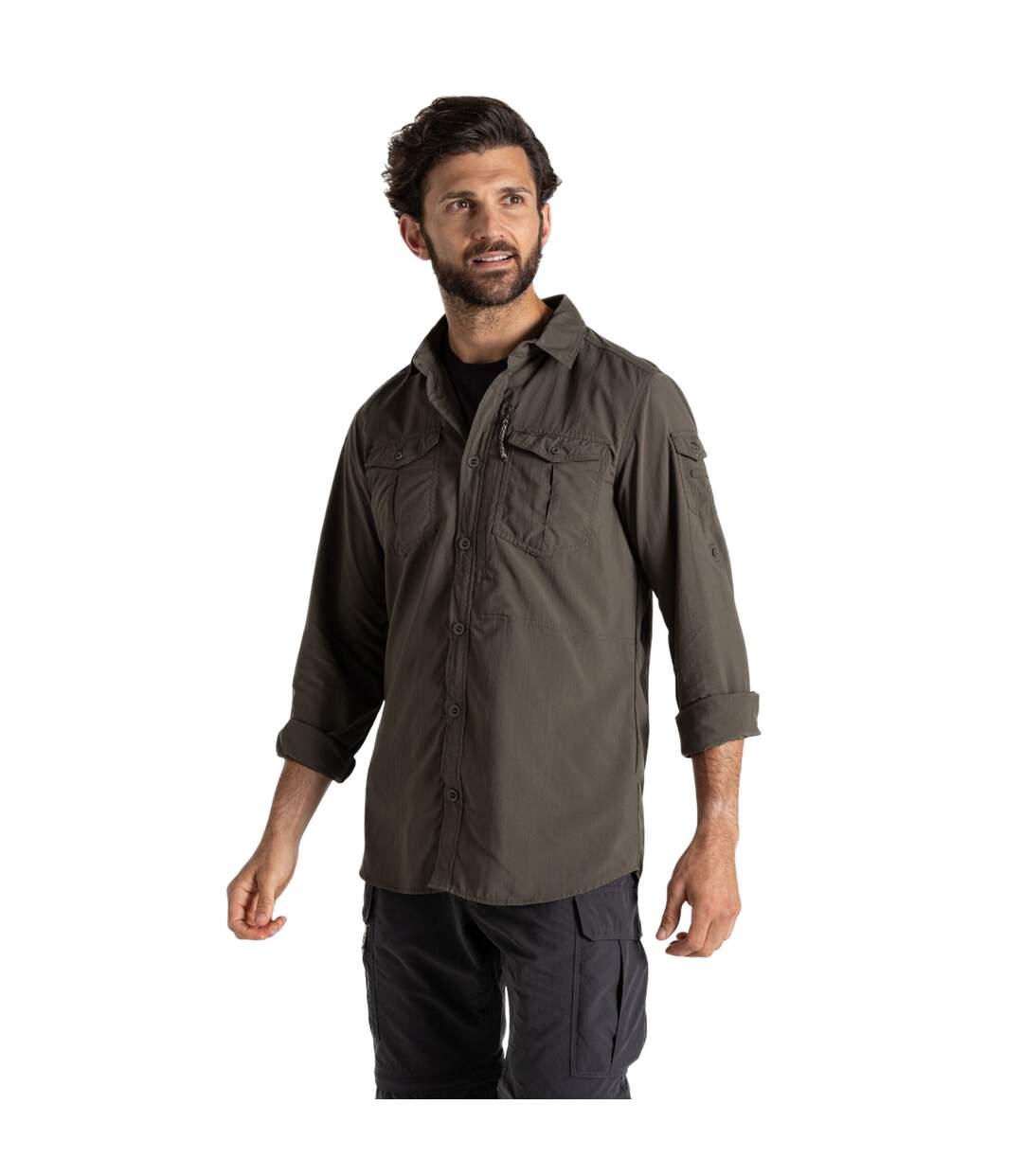 Chemise adventure homme vert forêt Craghoppers