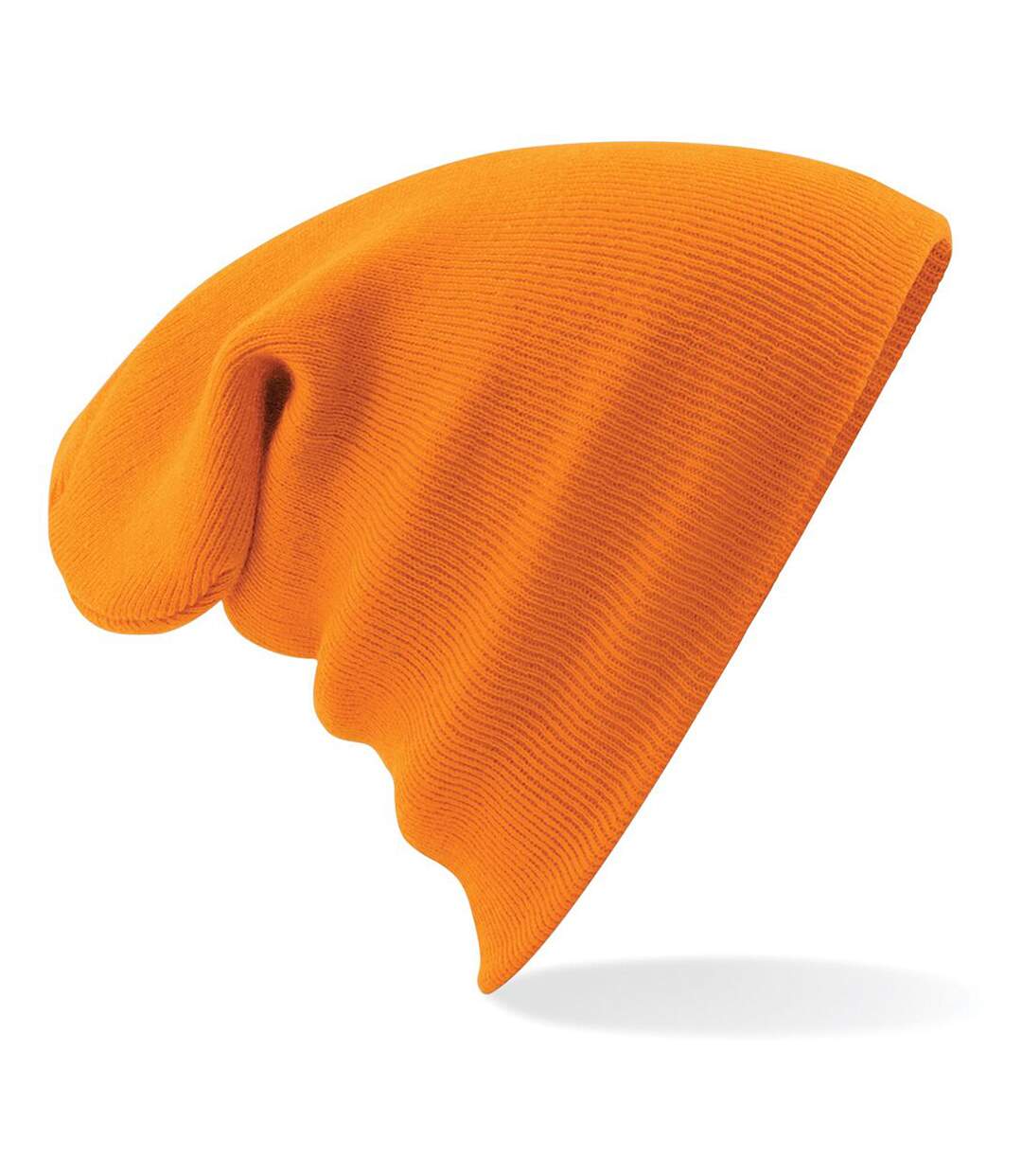 Bonnet tricoté unisexe orange Beechfield