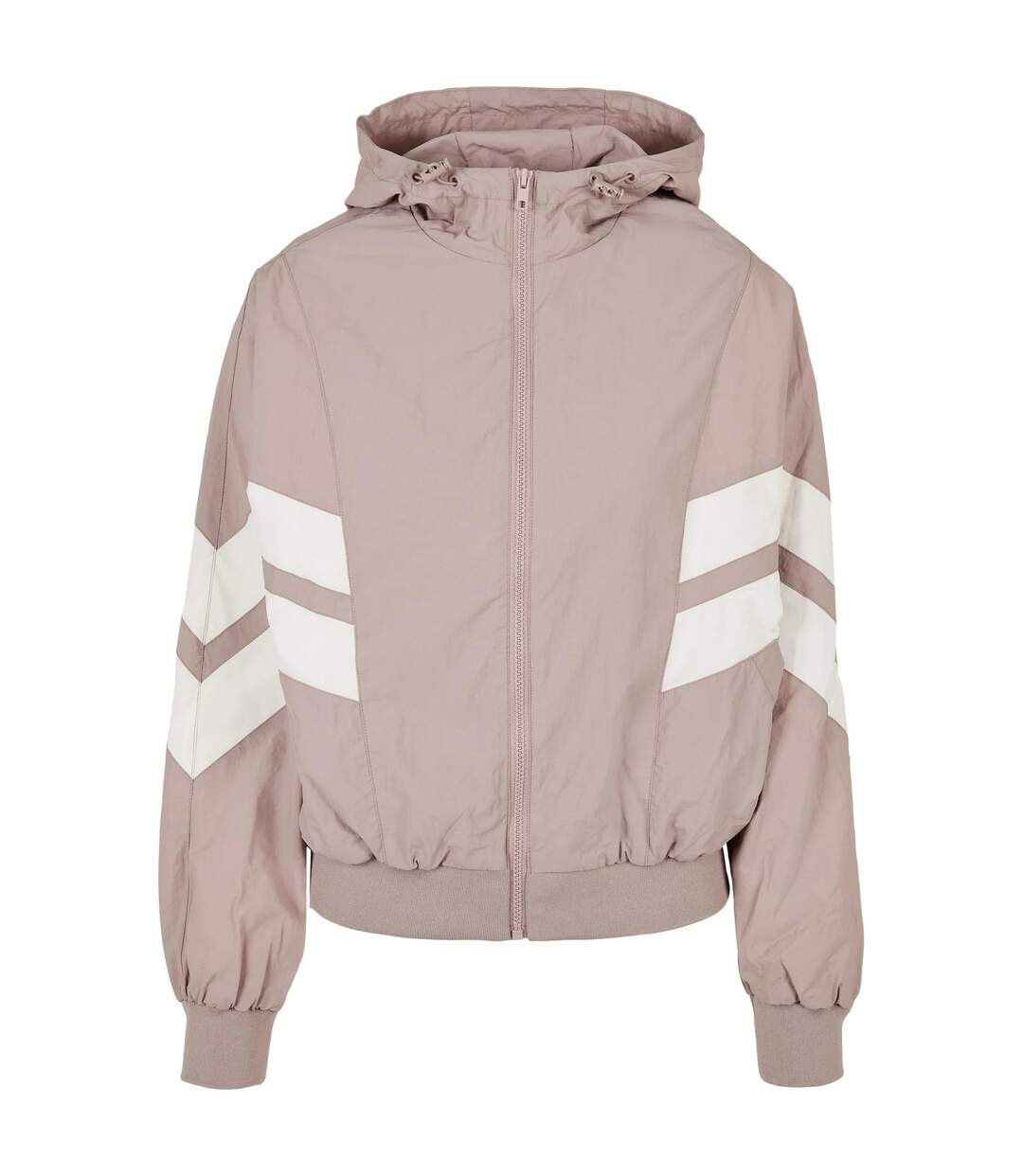 Veste Manches Chauve-souris Femme Rose Pâle Sable Blanc Urban Classics-1