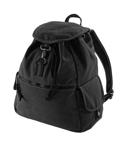 Sac à dos taille unique vieux noir Quadra