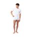 Lot de 2 Maillots de corps col rond homme en coton FU5053 Fila-4