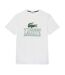 T-shirt blanc mixte lacoste th1218-1