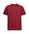 Russell Europe Mens Classic Heavyweight Ringspun Short Sleeve T-Shirt (Classic Red)