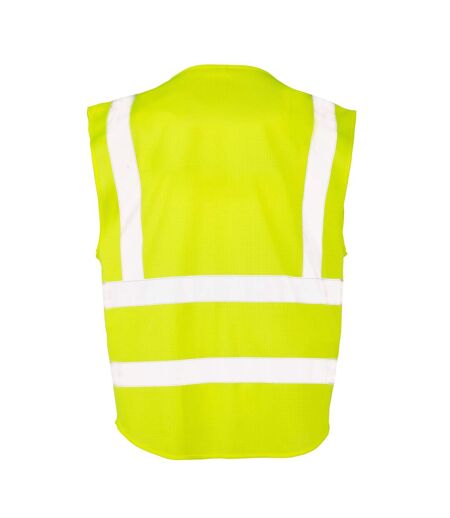 Gilet haute visibilité executive adulte jaune fluo Result Safe-Guard