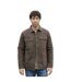 Veste-chemise Motif/style Motif Écossais Homme Marron Threadbare-2