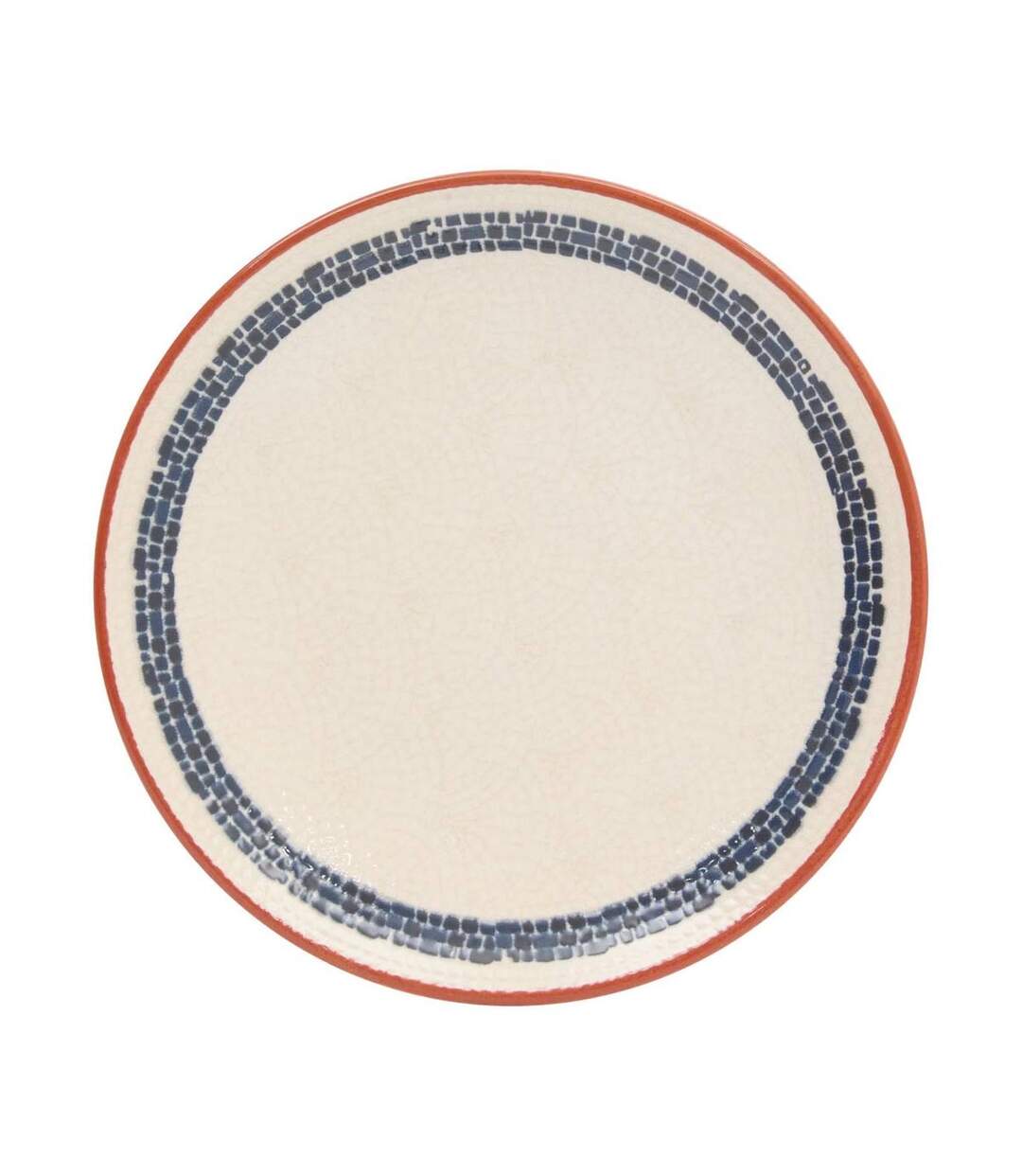 Lot de 6 Assiettes à Dessert Morgane 19cm Crème-1