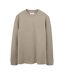 Pull kaki homme teddy smith waffle-1