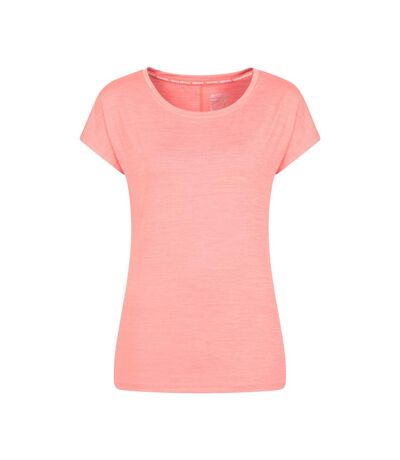 Mountain Warehouse Womens/Ladies Panna II UV Protection Loose T-Shirt (Coral) - UTMW380