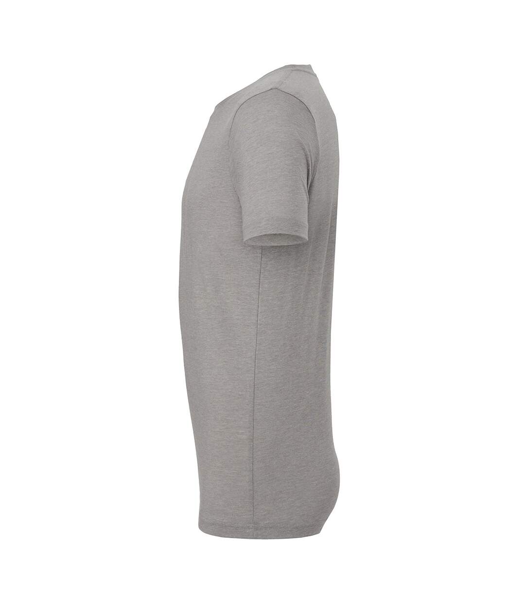 Canvas Mens Triblend Crew Neck Plain Short Sleeve T-Shirt (Athletic Grey Triblend) - UTBC2596-3