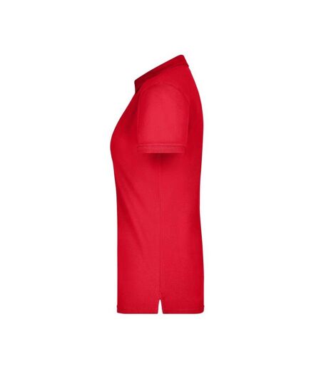 Polo Femme Rouge James And Nicholson