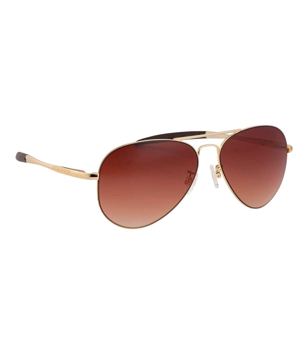 Mens Darwin Double Bridge Sunglasses One Size Gold Silver Bloc-2