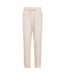 Womens/ladies breeze linen blend trousers beige Mountain Warehouse