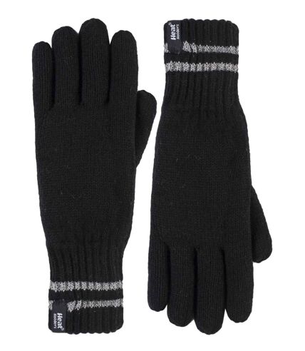 Mens Hi-Vis Reflective Thermal Knit Gloves S/M