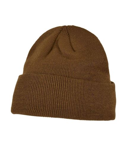 Build Your Brand Adults Unisex Heavy knit Beanie (Olive) - UTRW6494