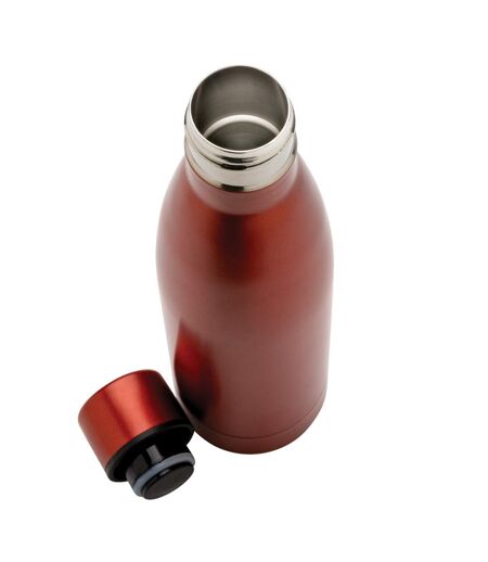 Recycled stainless steel 500ml thermal flask one size red XD Collection