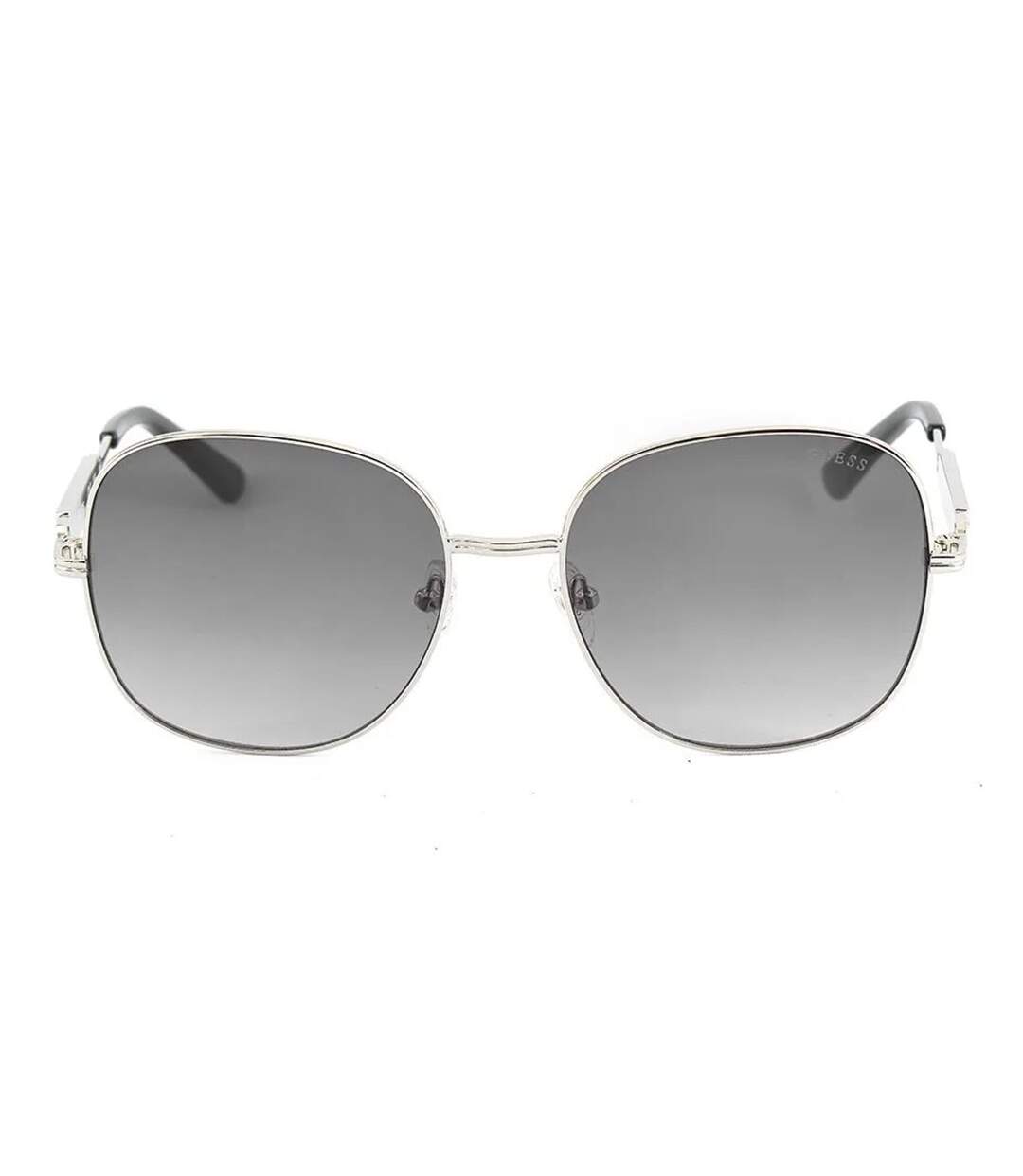 Lunettes De Soleil Motif Fumé Dégradé Femme Taille Unique Argenté Guess-1