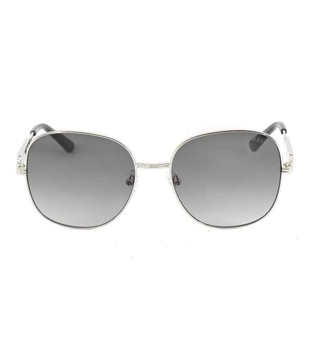 Lunettes De Soleil Motif Fumé Dégradé Femme Taille Unique Argenté Guess