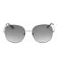 Lunettes De Soleil Motif Fumé Dégradé Femme Taille Unique Argenté Guess-1