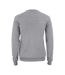 Womens/ladies Oakville Knitted Sweatshirt Grey Melange Cutter & Buck-2
