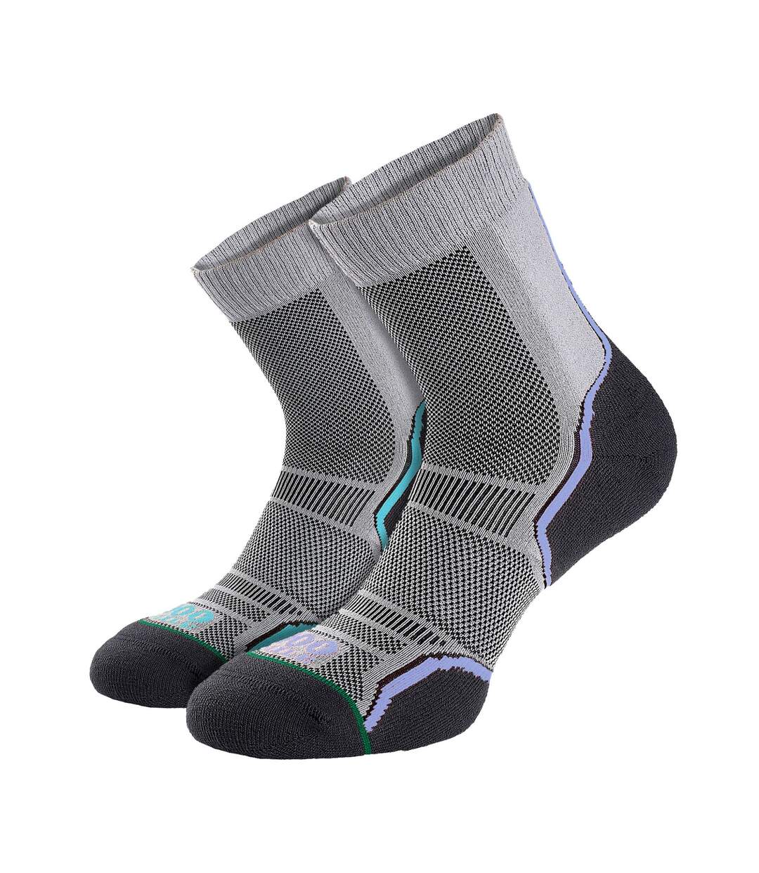 Lot de 2 chaussettes Trail monocouche pour femme-1