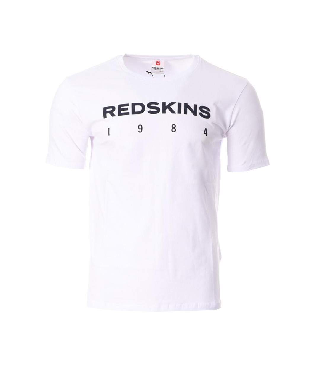 T-shirt blanc homme redskins steelers-1