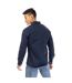 Mens Regular Long-sleeved Shirt Navy Peter Werth-3
