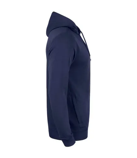 Sweat À Capuche Premium Homme Bleu Marine Foncé Clique