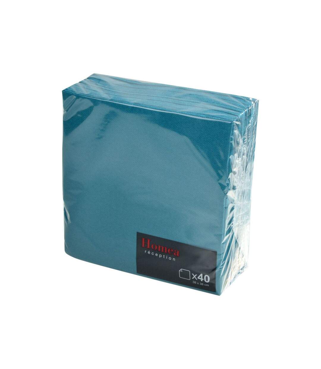 Lot de 40 Serviettes en Papier Vitamine 38x38cm Émeraude-2