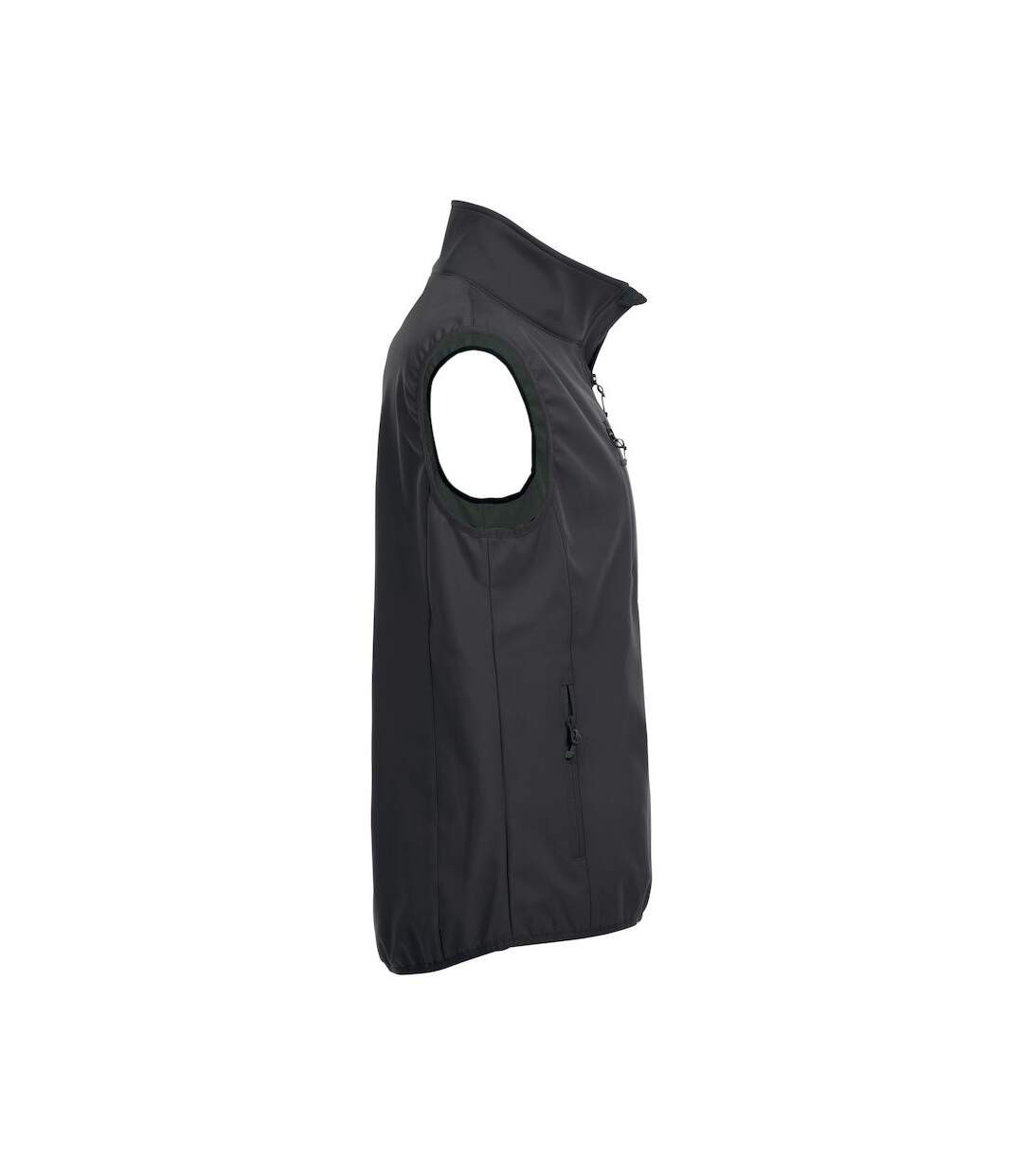 Mens basic softshell gilet black Clique