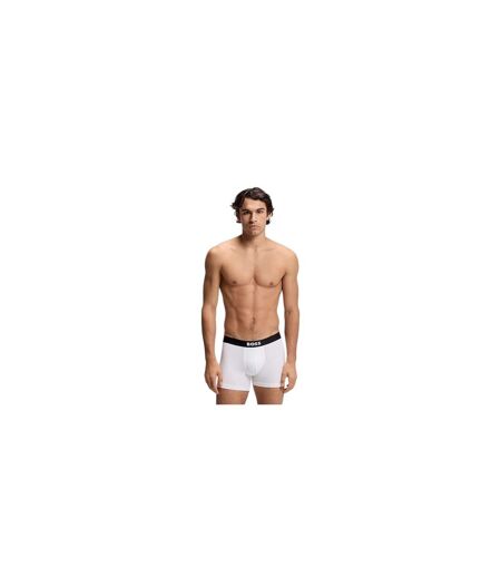 Lot De 3  Boxers Homme Noir Blanc Gris Boss