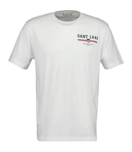 T-shirt Motif/style Graphique Homme Coquille D´œuf Gant