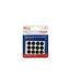 Feltgard small foam black protective pads 13mm 24pk one size one colour Universal Textiles-1