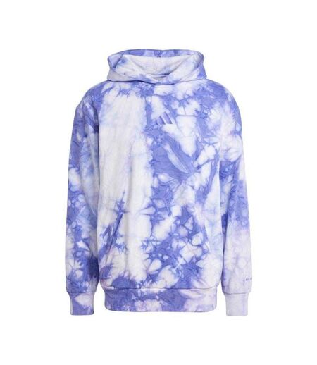 Sweat À Capuche Style Délavé All Szn Homme Blanc Violet Clair Adidas