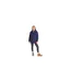 Womens/ladies Chestnut Waterproof Padded Jacket Navy Mountain Warehouse-1