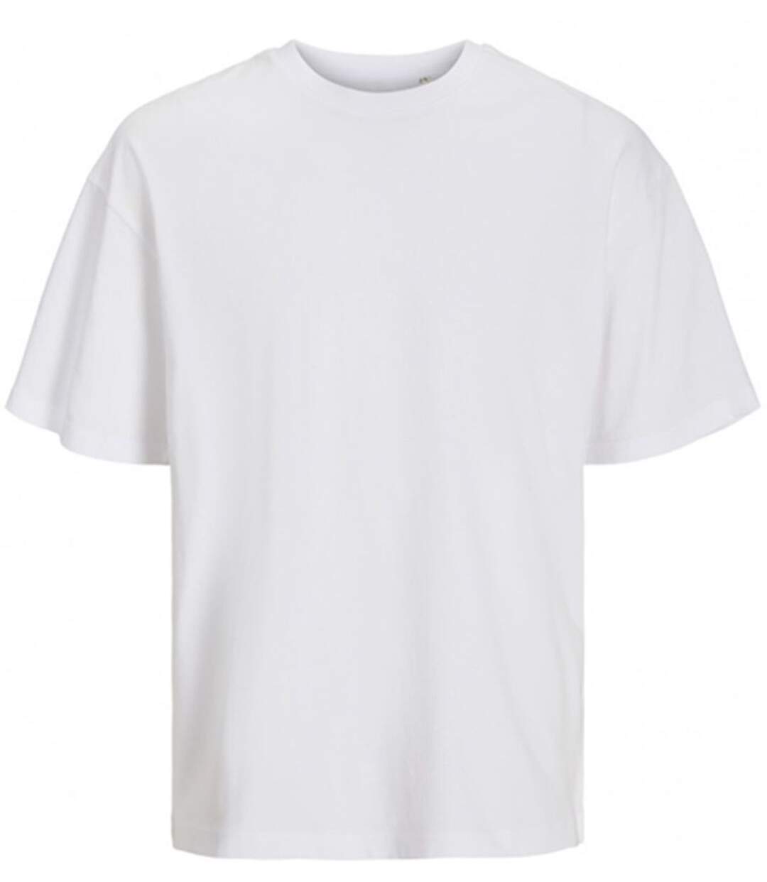 T-shirt oversize mc - JACK&JONES - Unisexe - JJ3911 - blanc-1